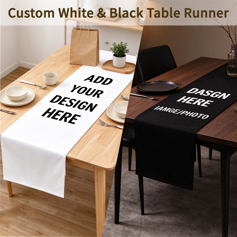 Table Runner - مفرش طاولة مخصص للاستخدام المنزلي، لون
