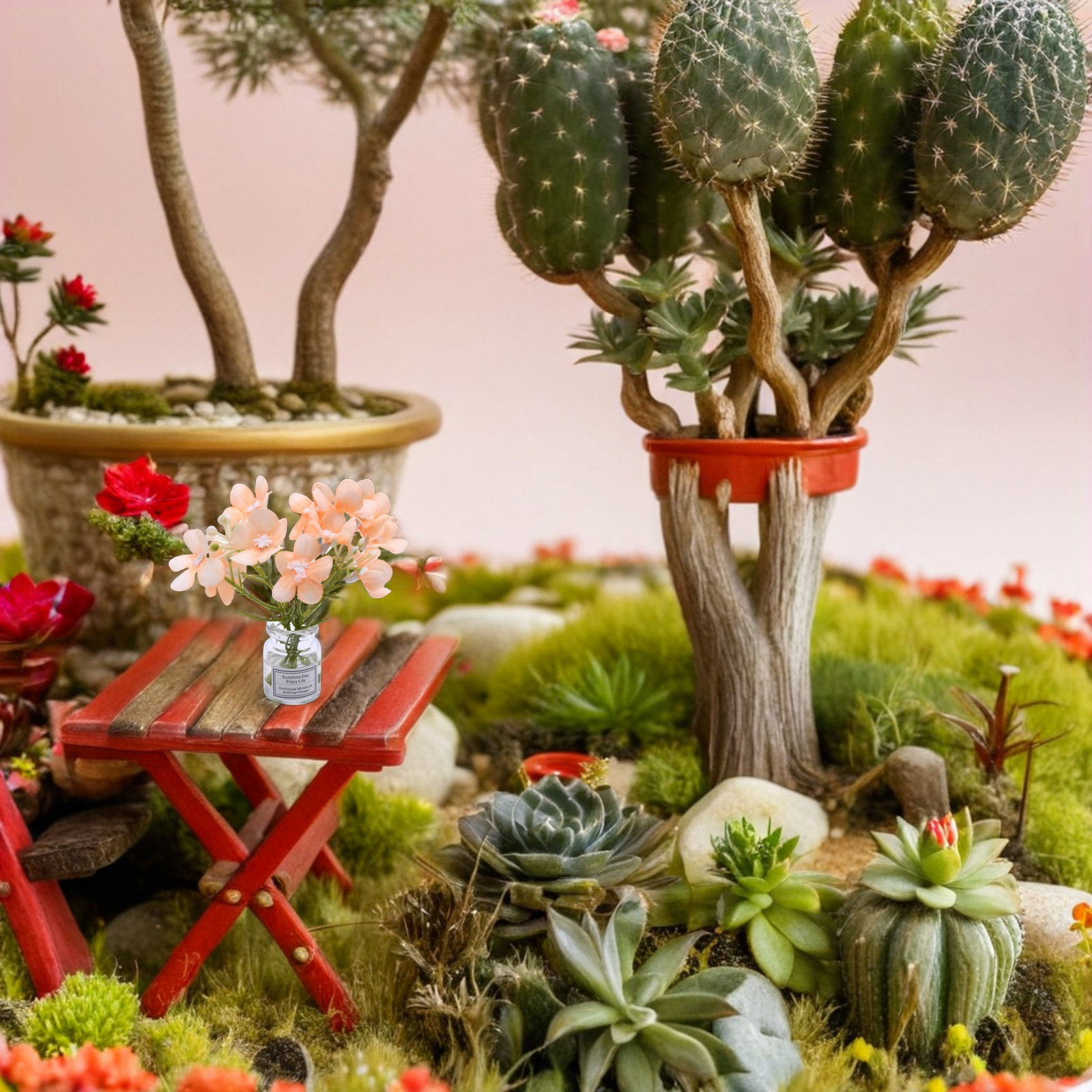 Vase Decor - مجموعة مكونة من 3 قطع من