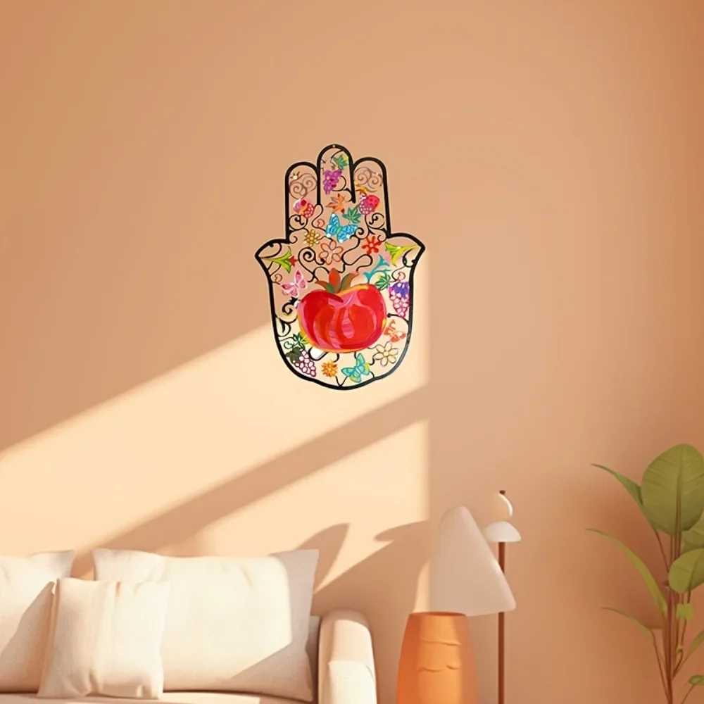 Wall Art - لوحة فنية معدنية على شكل يد