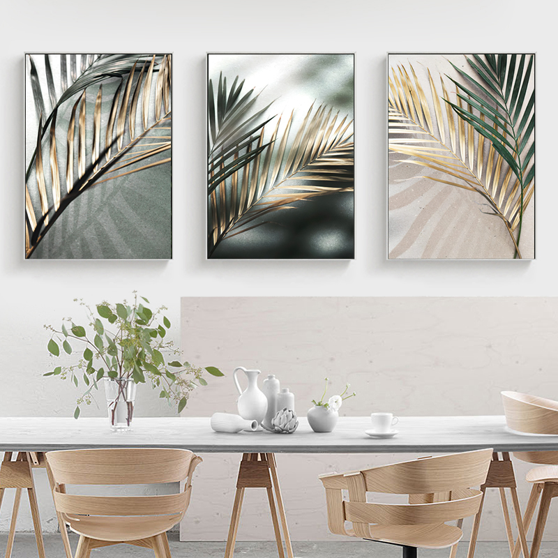 Abstract Canvas Set - 3 قطع من اللوحات الفنية الزخرفية