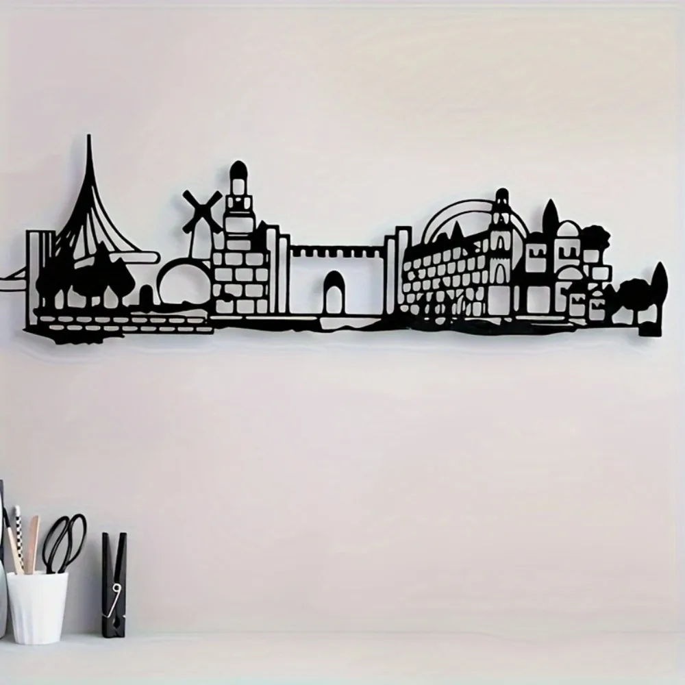 Wall Art - لوحة جدارية معدنية من CIFBUY تصور