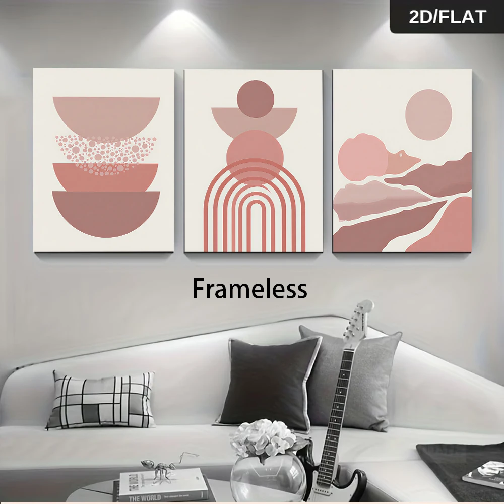 مجموعة من ثلاث لوحات قماشية بد - مراجعة Wall Art وسعره