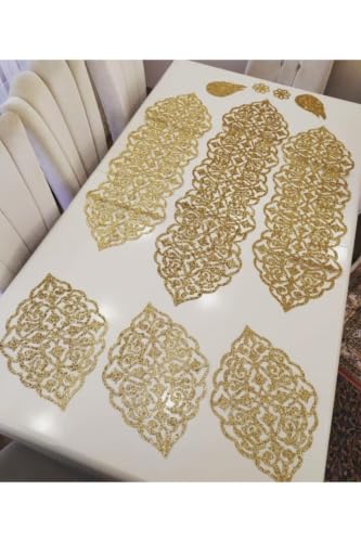 طقم مفرش طاولة وفوط مائدة من ا - مراجعة Table Runner وسعره