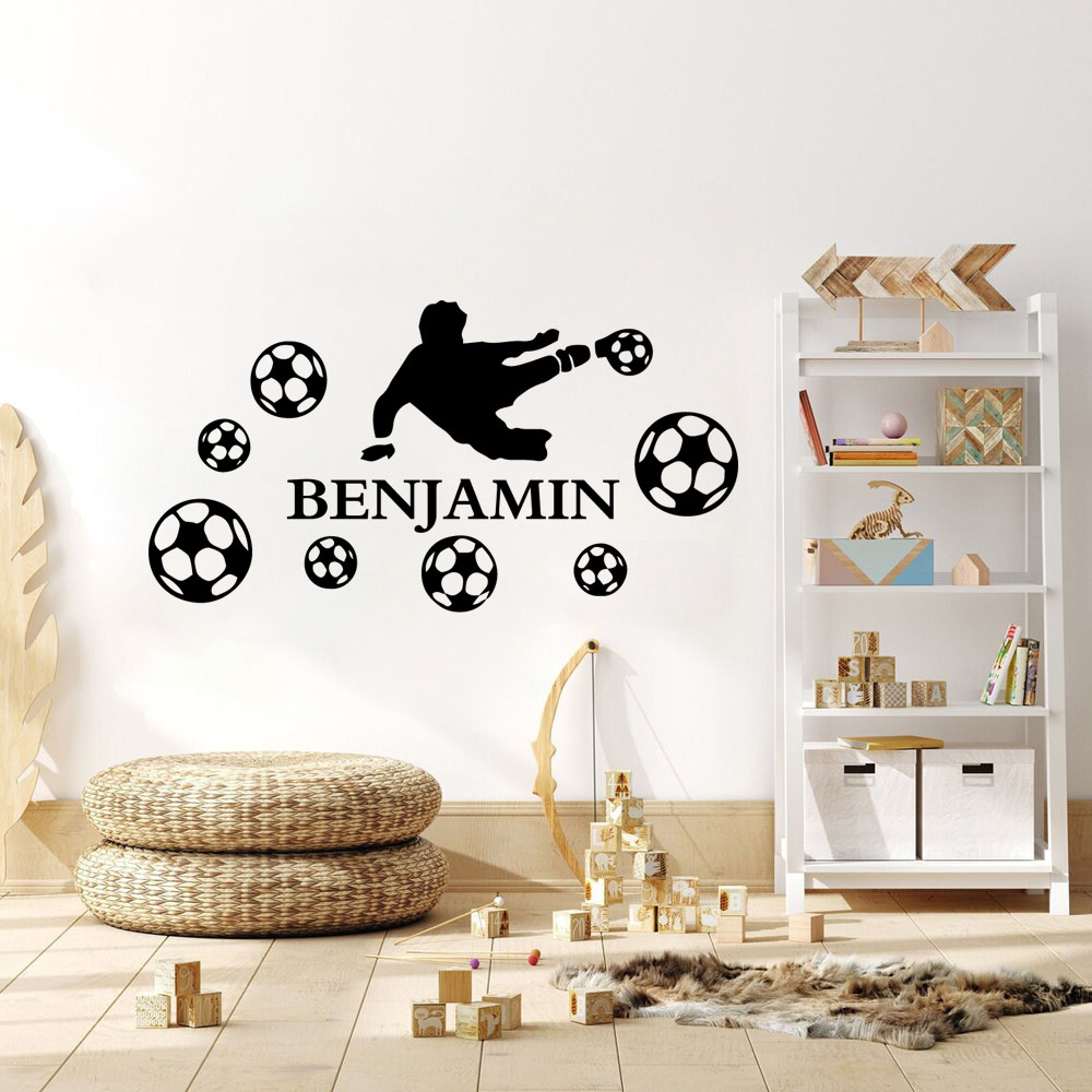 1 قطعة اسم مخصص الموضة الصبي ا - مراجعة Wall Sticker وسعره