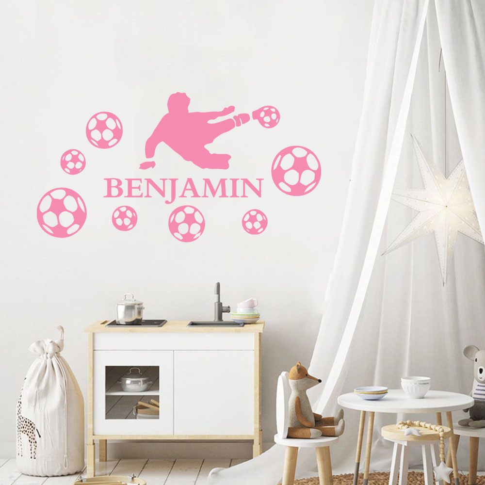 1 قطعة اسم مخصص الموضة الصبي ا - مراجعة Wall Sticker وسعره