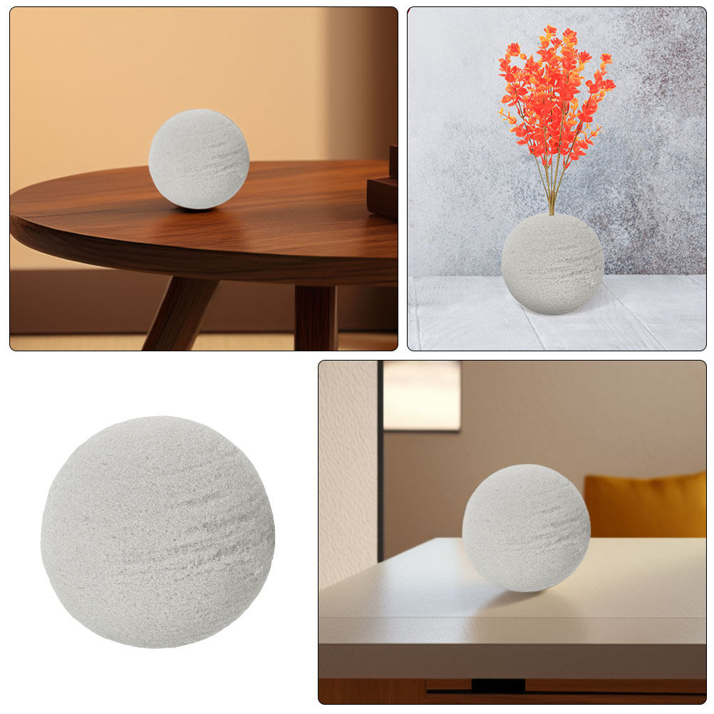 قطعتان من كرات الفوم الزهري ال - مراجعة Vase Decor وسعره