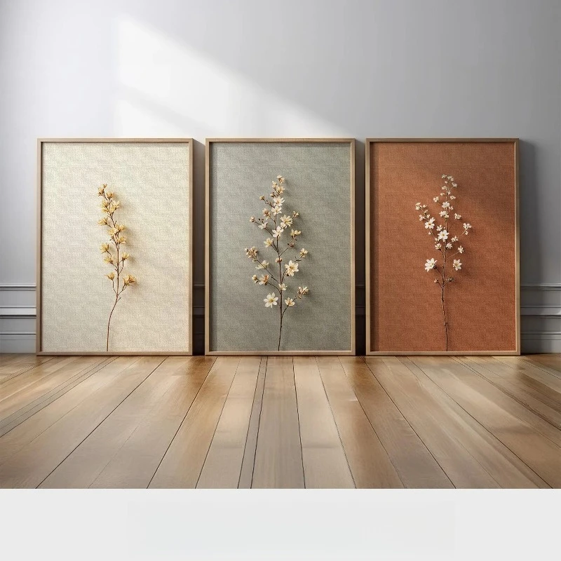 مجموعة من 3 لوحات قماشية بدون  - مراجعة Abstract Canvas Set وسعره