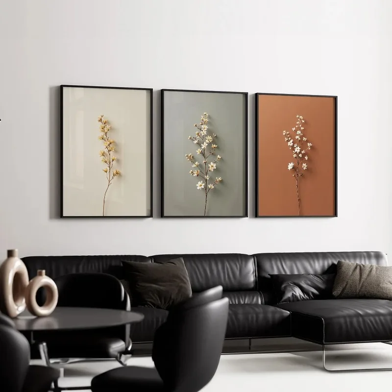 مجموعة من 3 لوحات قماشية بدون  - مراجعة Abstract Canvas Set وسعره
