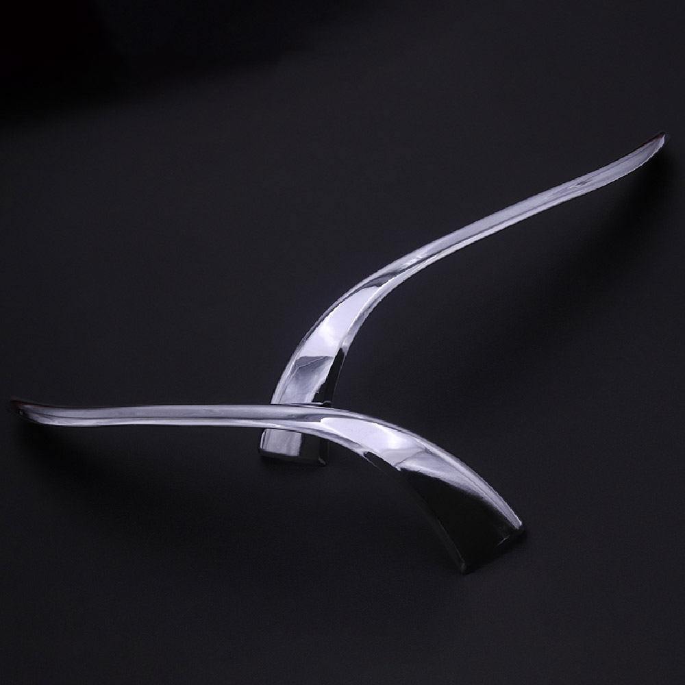 2 قطعة ABS كروم فضي اكسسوارات  - مراجعة Decorative Mirror وسعره