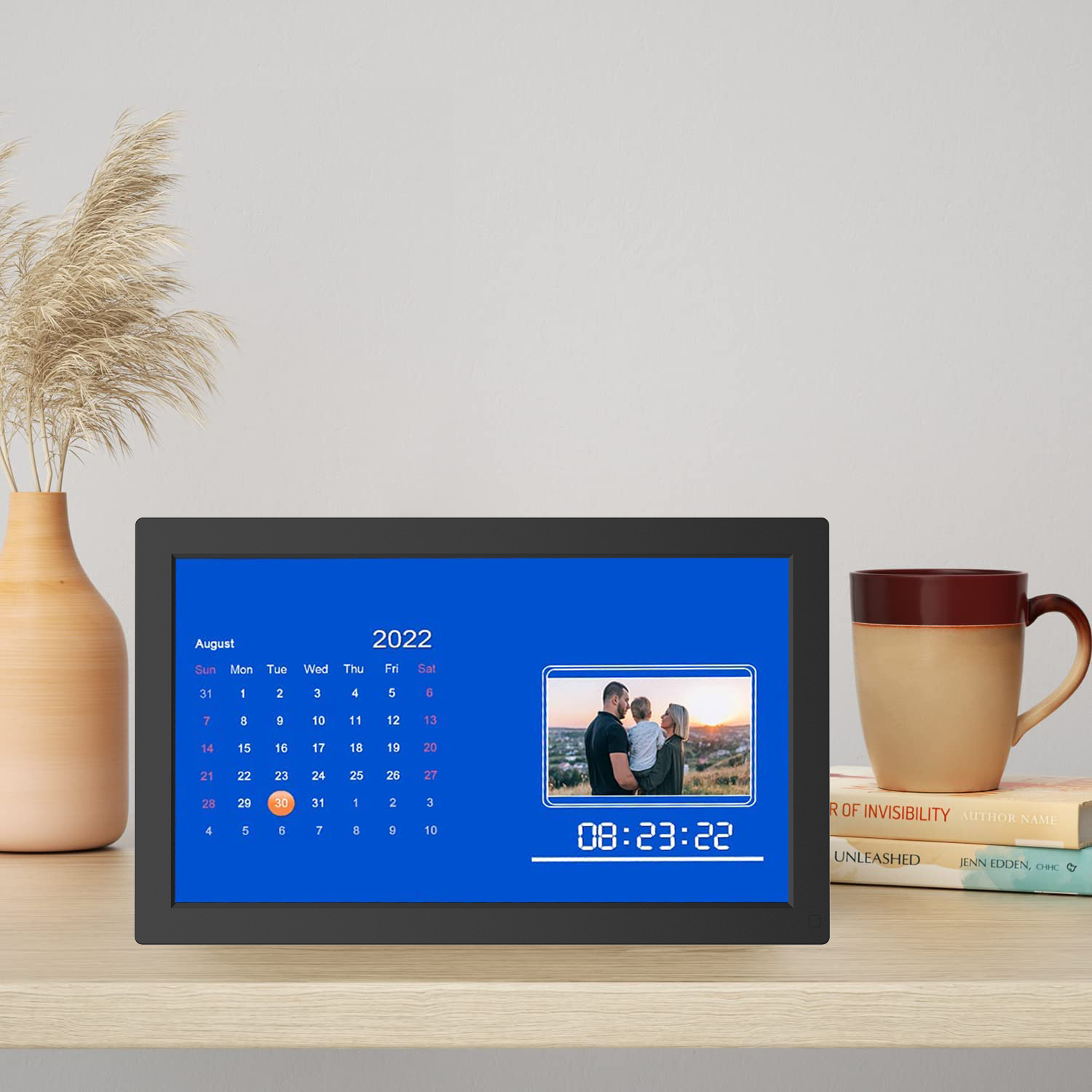 إطار صور رقمي ذكي بشاشة لمس IP - مراجعة Picture Frame وسعره