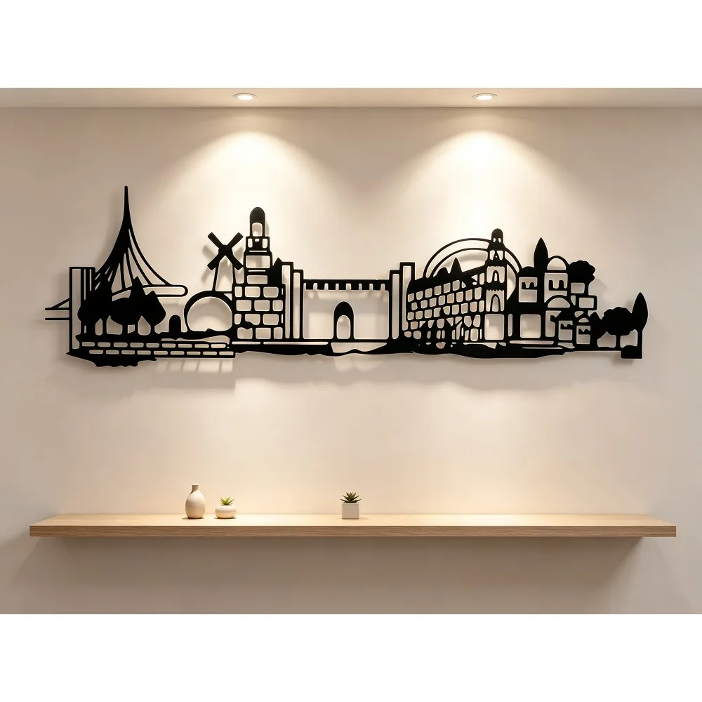لوحة جدارية معدنية من CIFBUY ت - مراجعة Wall Art وسعره